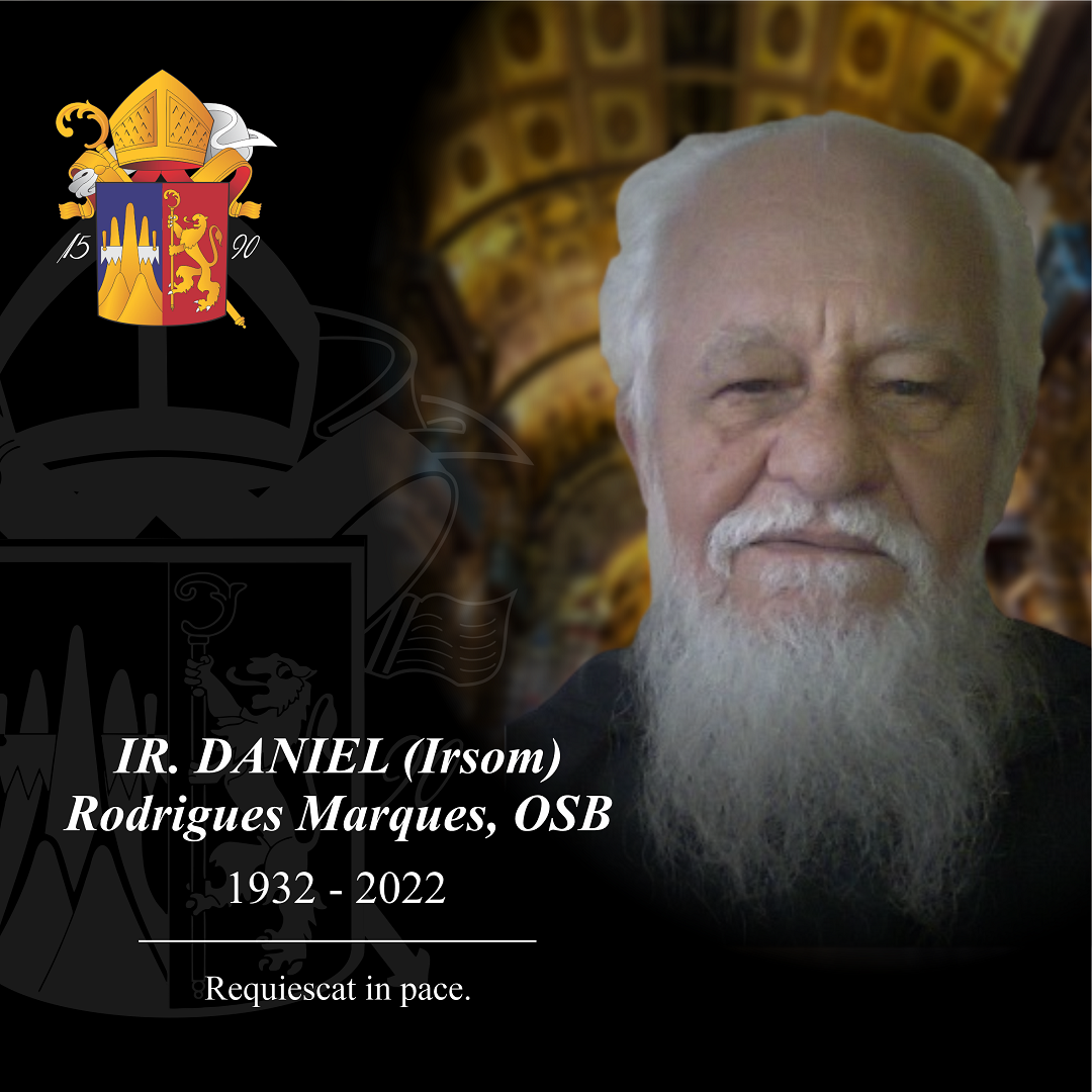 Páscoa de nosso Ir. Daniel Rodrigues Marques, OSB