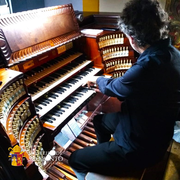 Concerto de órgão no Mosteiro